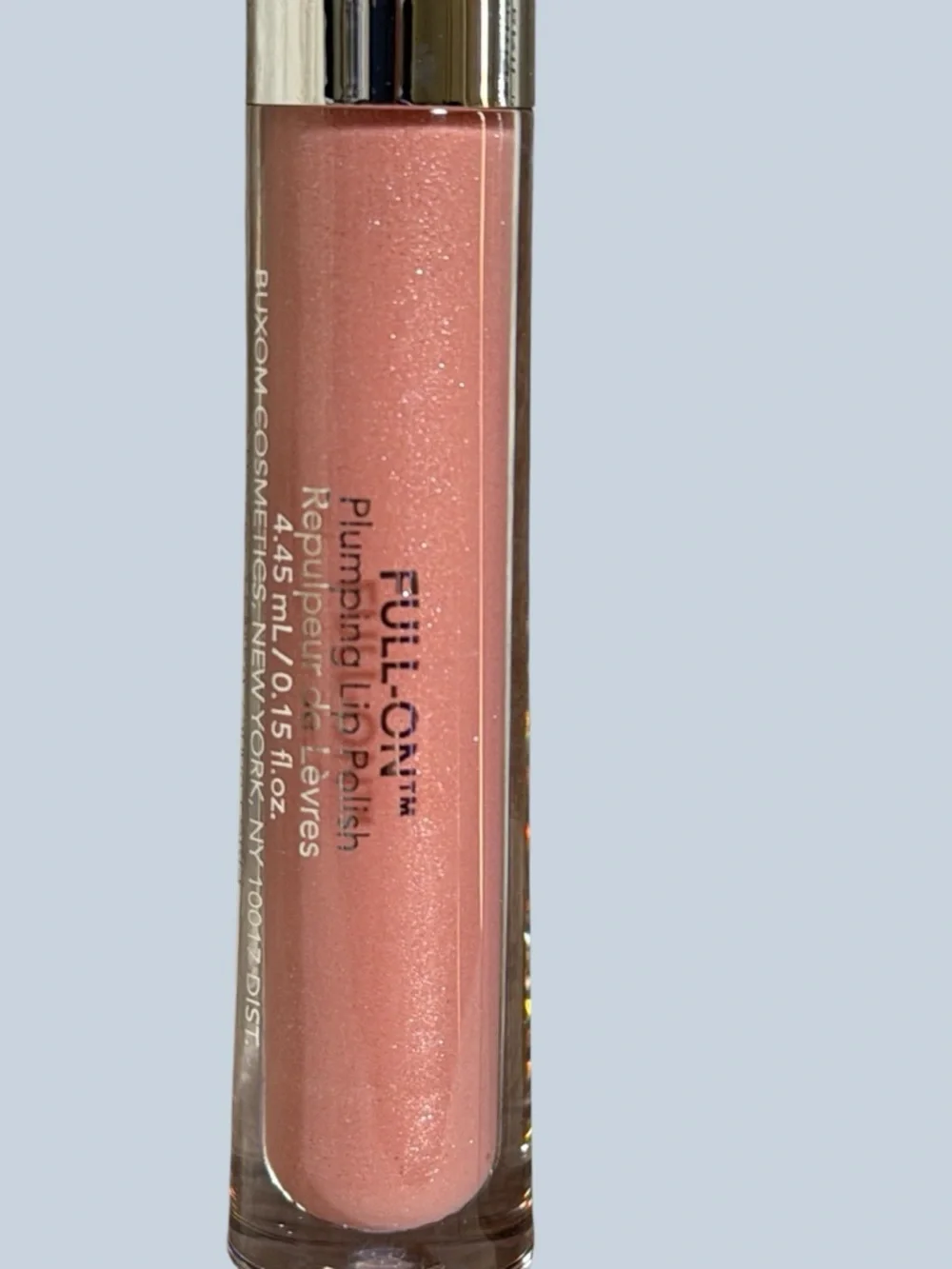 Buxom Full-On Plumping Lip Polish — White Russian Sparkle (Pink)